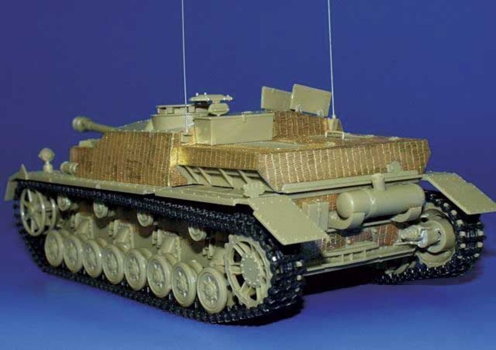 SD.KFZ. 163 Sturmgeschütz IV Zimmerit Fotoätzsatz