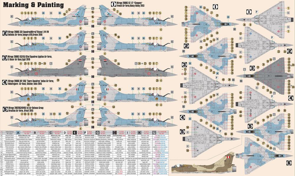 Mirage-2000 C-5  START SET