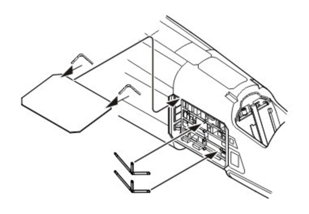 TSR-2 Electronic Bay für Airfix Bausatz