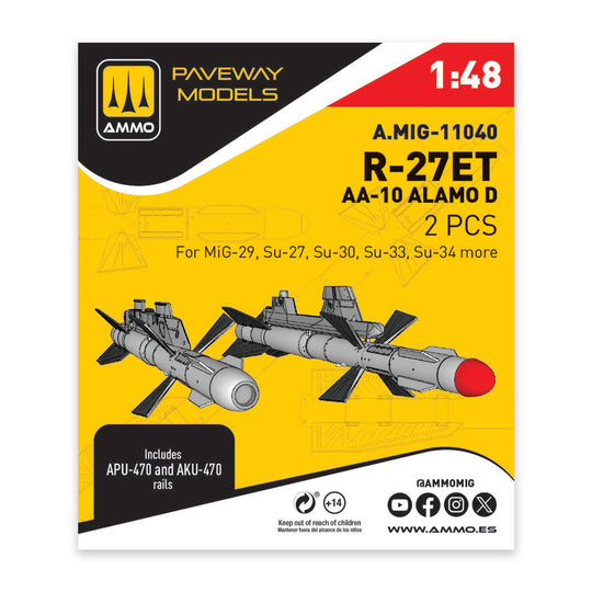 R-27ET - AA-10 Alamo D (2 pcs)