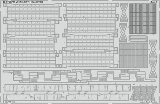 USS Nimitz CVN-68 part 3 1/350 TRUMPETER