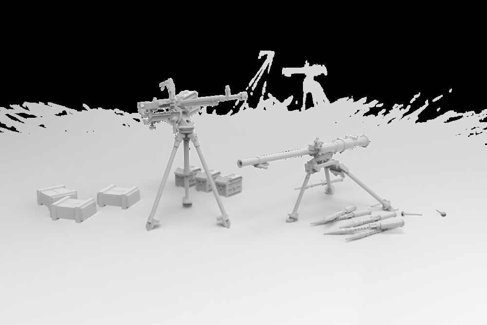 Infantry Support Weapon Set 1: DShKM & SPG-9