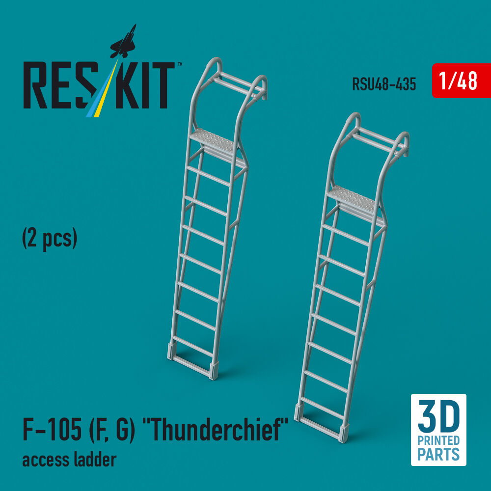 F-105 (F, G) Thunderchief access ladders (2 pcs) (3D Printed)