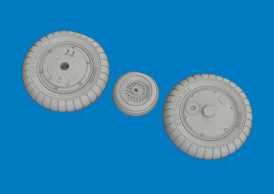 Bf 109G-6 wheels for Revell