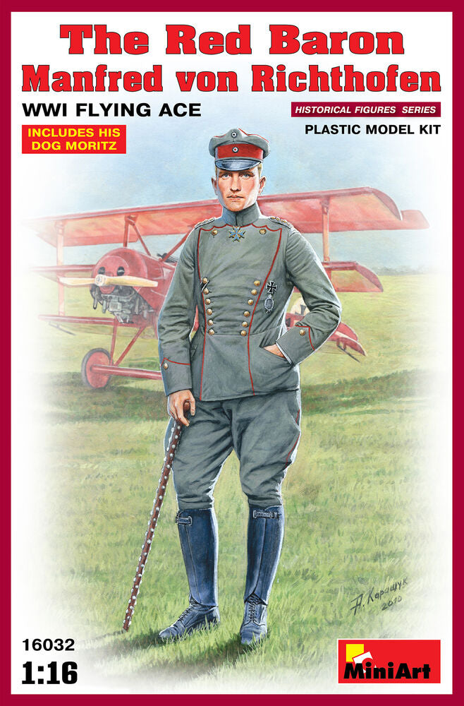 Red Baron. Manfred von Richthofen.WW1 Flying Ace