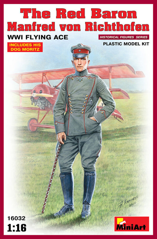 Red Baron. Manfred von Richthofen.WW1 Flying Ace