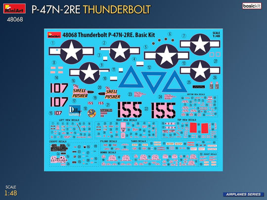 P-47N-2RE Thunderbolt. Basic Kit