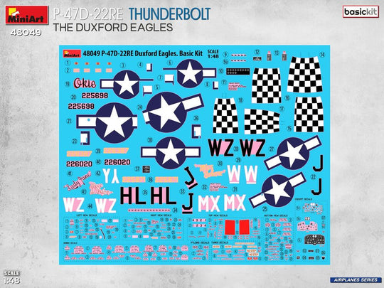 P-47D-22RE Thunderbolt. The Duxford Eagles. Basic Kit