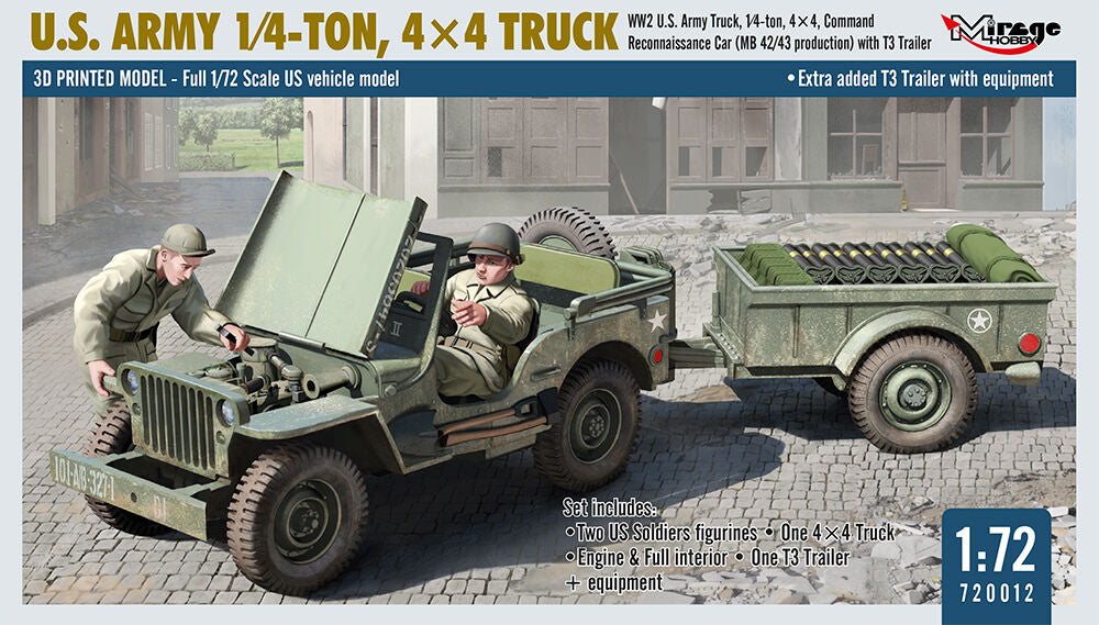 U.S. ARMY 1?4?TON, 4×4 TRUCK