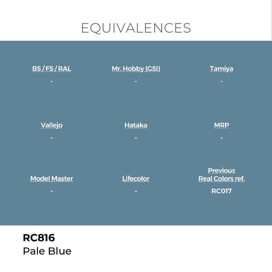 Real Colors: Pale Blue 17 ml.