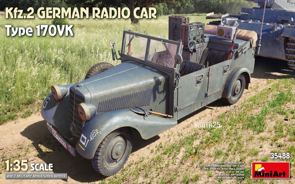 Kfz.2 German Radio Car Type 170VK