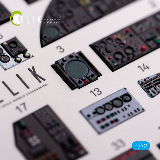 Handley Page Victor B Mk2 interior 3D decals for Airfix kit