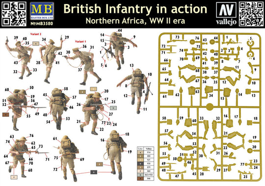 British Infantry North Africa Desert