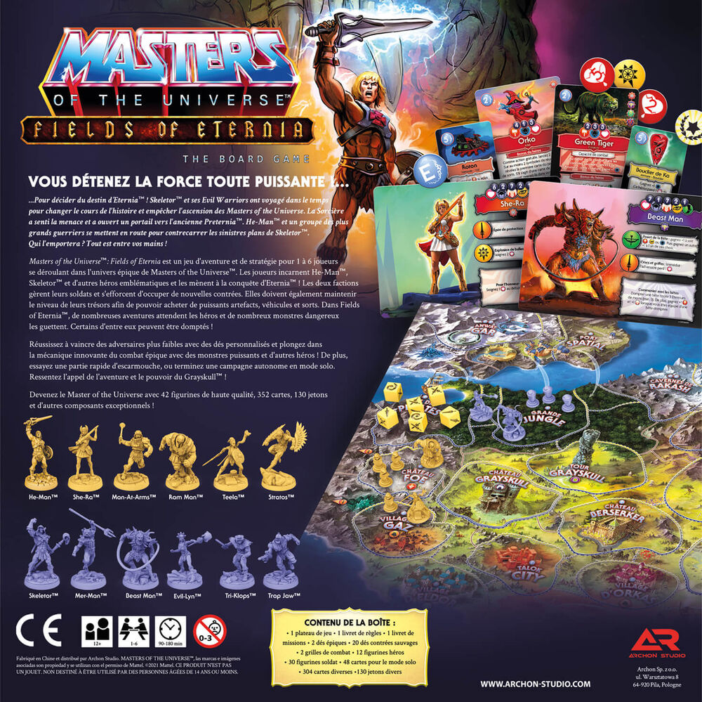 Masters of the Universe: Fields of Eternia The Board Game (FR)