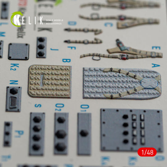 Ka-27 Helix interior 3D decals for HobbyBoss kit
