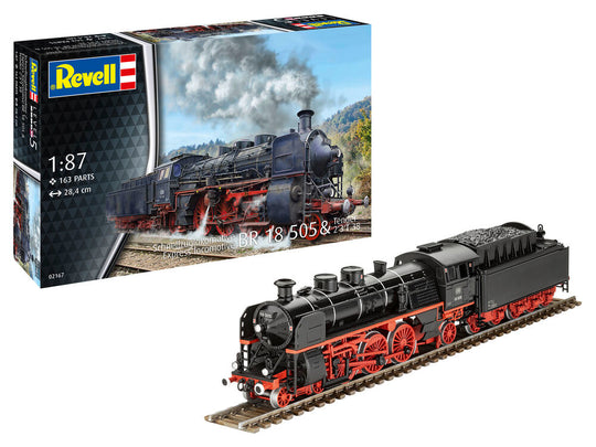 Schnellzuglokomotive BR 18 505 mit Tender 2'3' T38