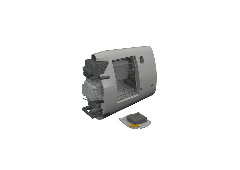 P-40E radio compartment PRINT  EDUARD