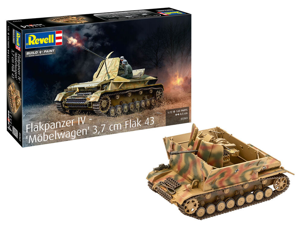 Flakpanzer IV - Möbelwagen 3,7 cm Flak 43