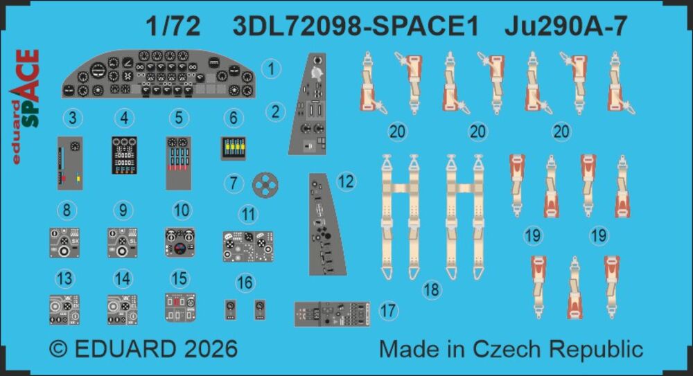 Ju 290A-7 SPACE for Revell