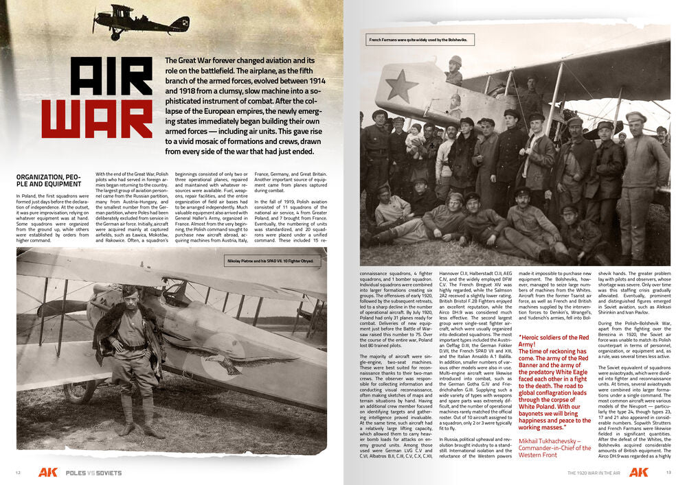 POLISH & SOVIET THE 1920 WAR IN THE AIR by LUKASZ BOCH