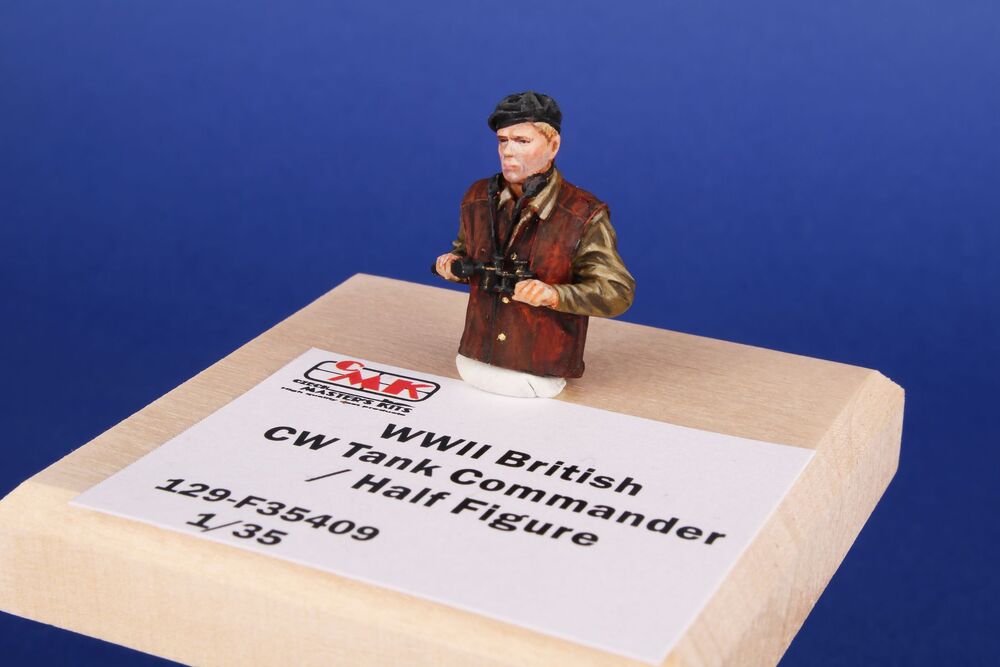 WWII British CW Tank Commander / Half Figure