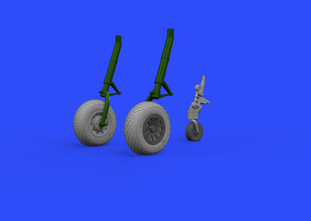 P-51D wheels for Airfix