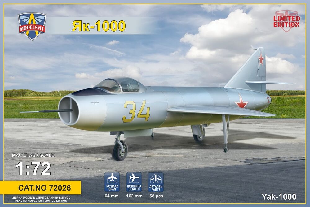Yak 1000 supersonic demonstrator
