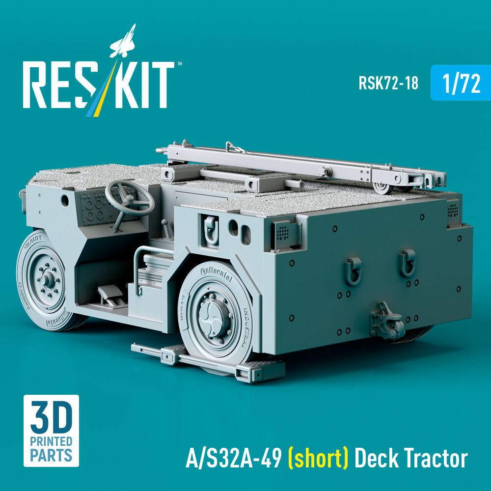 A/S32A-49 (short) Deck Tractor (3D Printed model kit)
