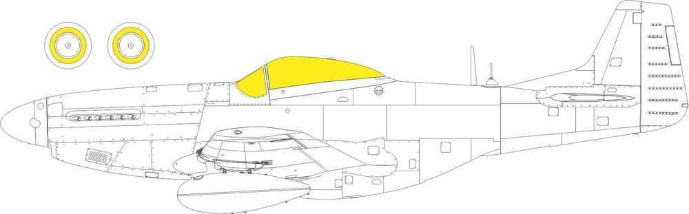 P-51K TFace 1/48 for EDUARD