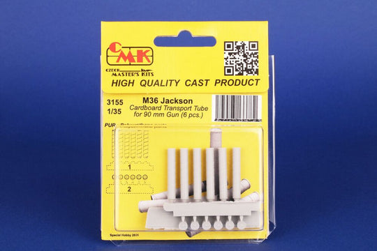 M36 Jackson Cardboard Transport Tube for 90 mm Gun (6 pcs.)