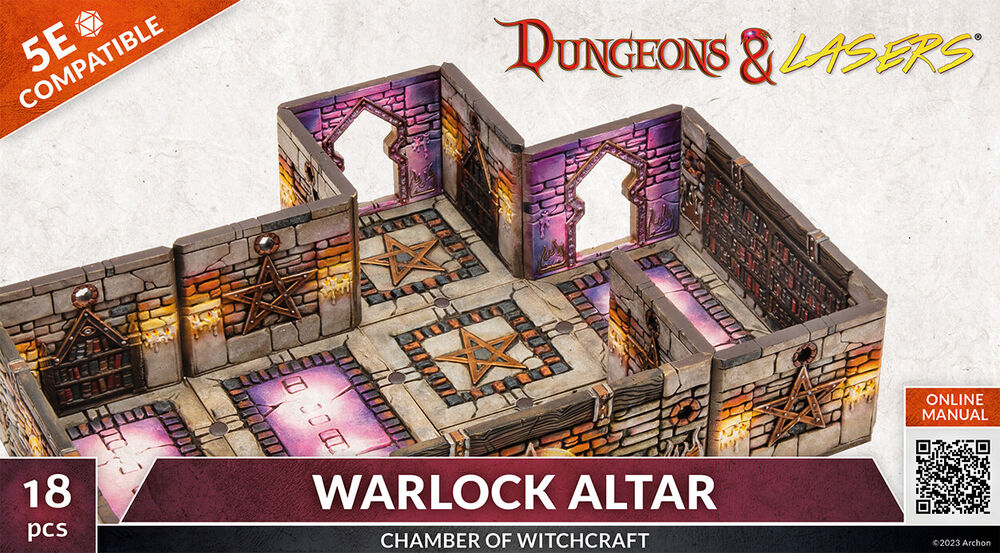 Dungeons & Lasers Expansion Set: WARLOCK ALTAR