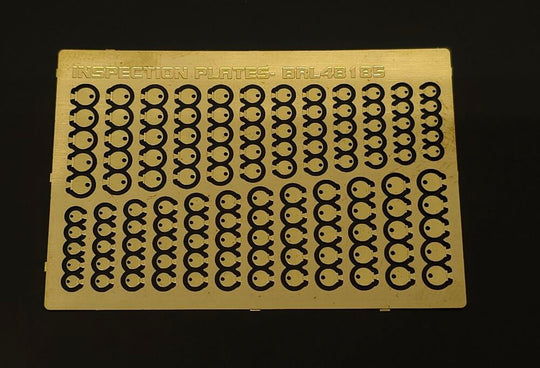 Inspection plates-round circular