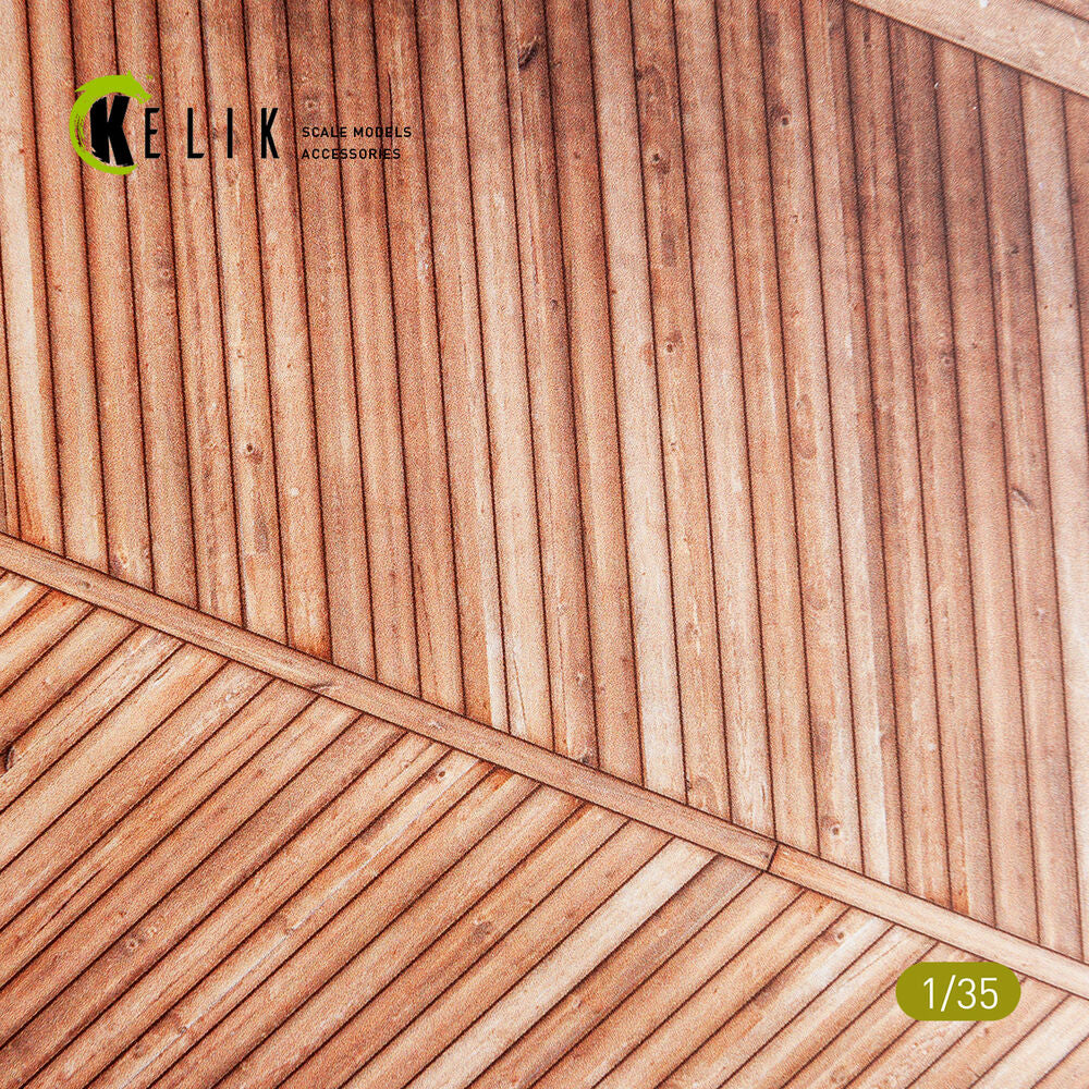 Wooden Bridge (Ostland Bridge 1943) - Base - Acrylic 3 mm (280 x 180 mm) (170 g)