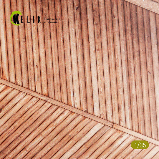 Wooden Bridge (Ostland Bridge 1943) - Base - Acrylic 3 mm (280 x 180 mm) (170 g)