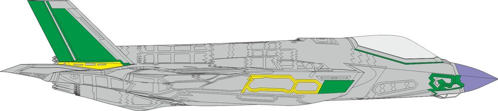 F-35A RAM panels early 1/72 TAMIYA