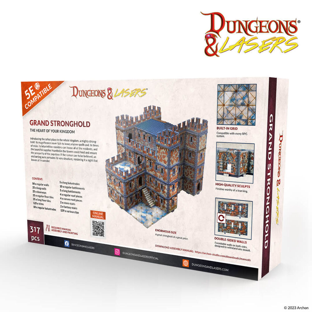 Dungeons & Lasers Starter Set: GRAND STRONGHOLD