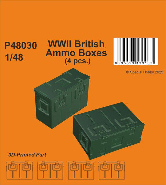 WWII British Ammo Boxes