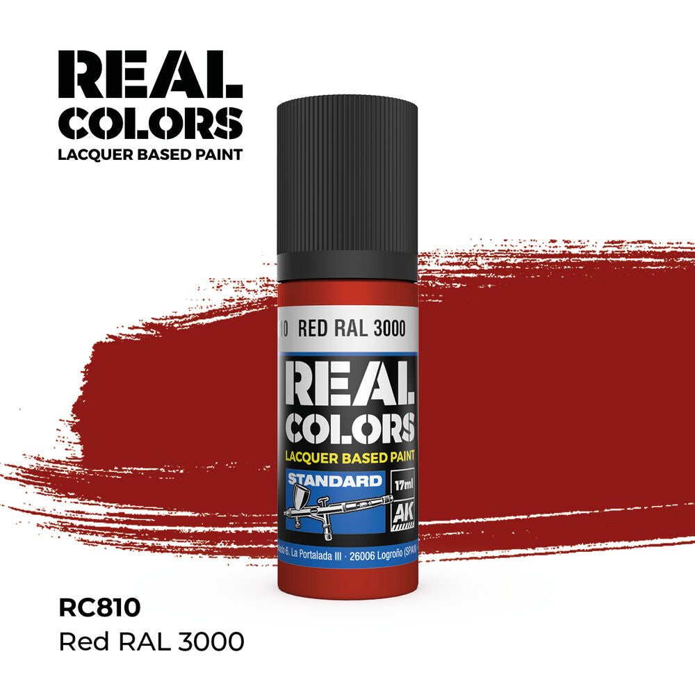 Real Colors: Red RAL 3000 17 ml.