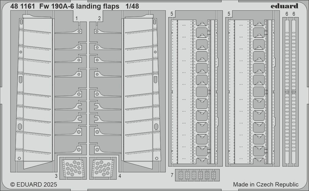 Fw 190A landing flaps  EDUARD