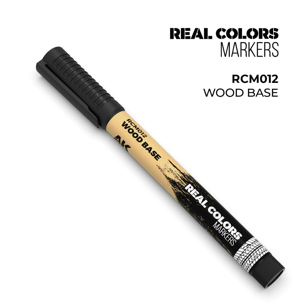 Real Colors Markers: WOOD BASE
