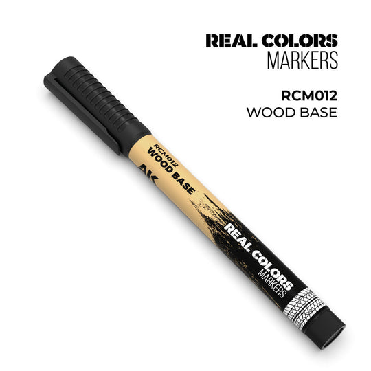 Real Colors Markers: WOOD BASE