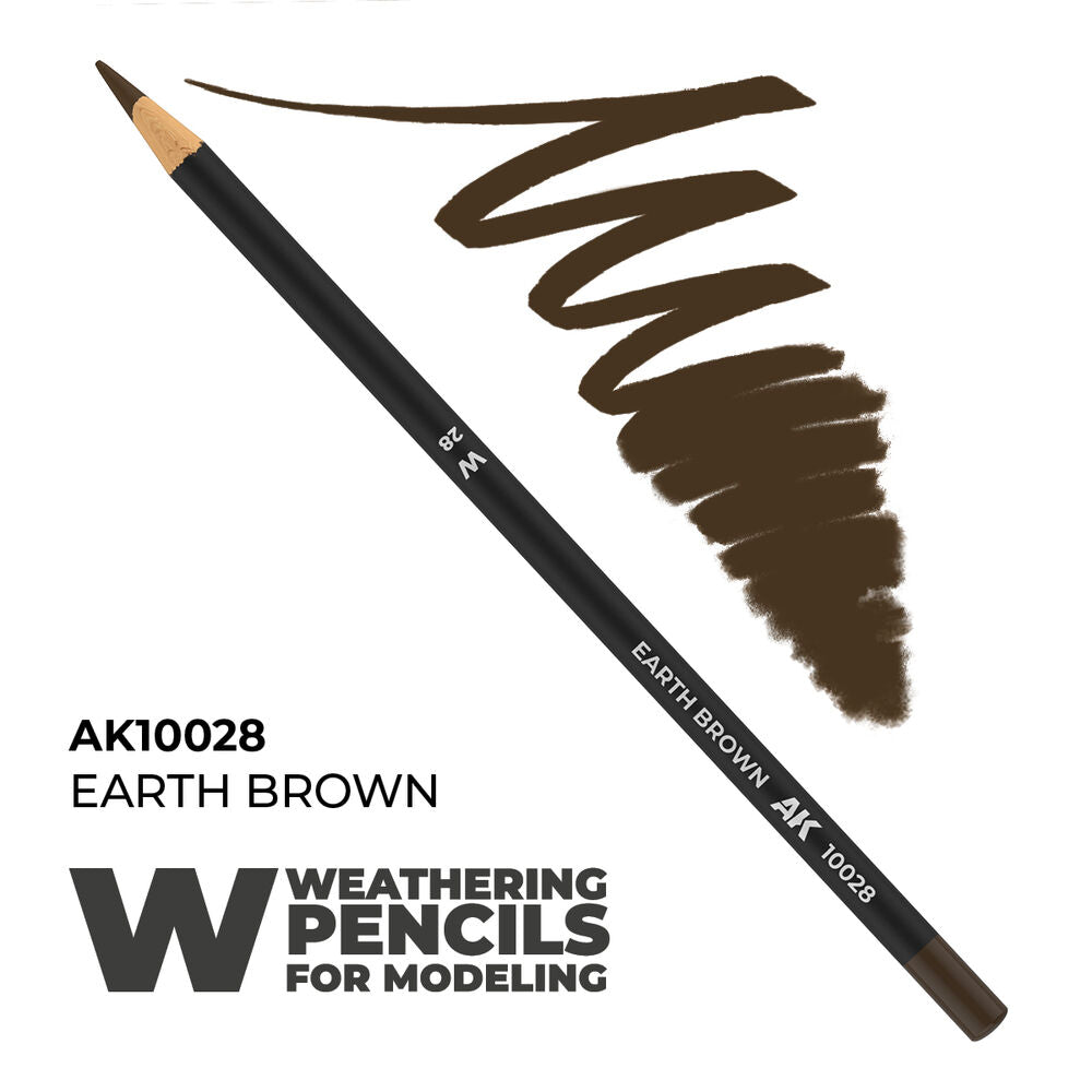 Watercolor Pencil Earth Brown