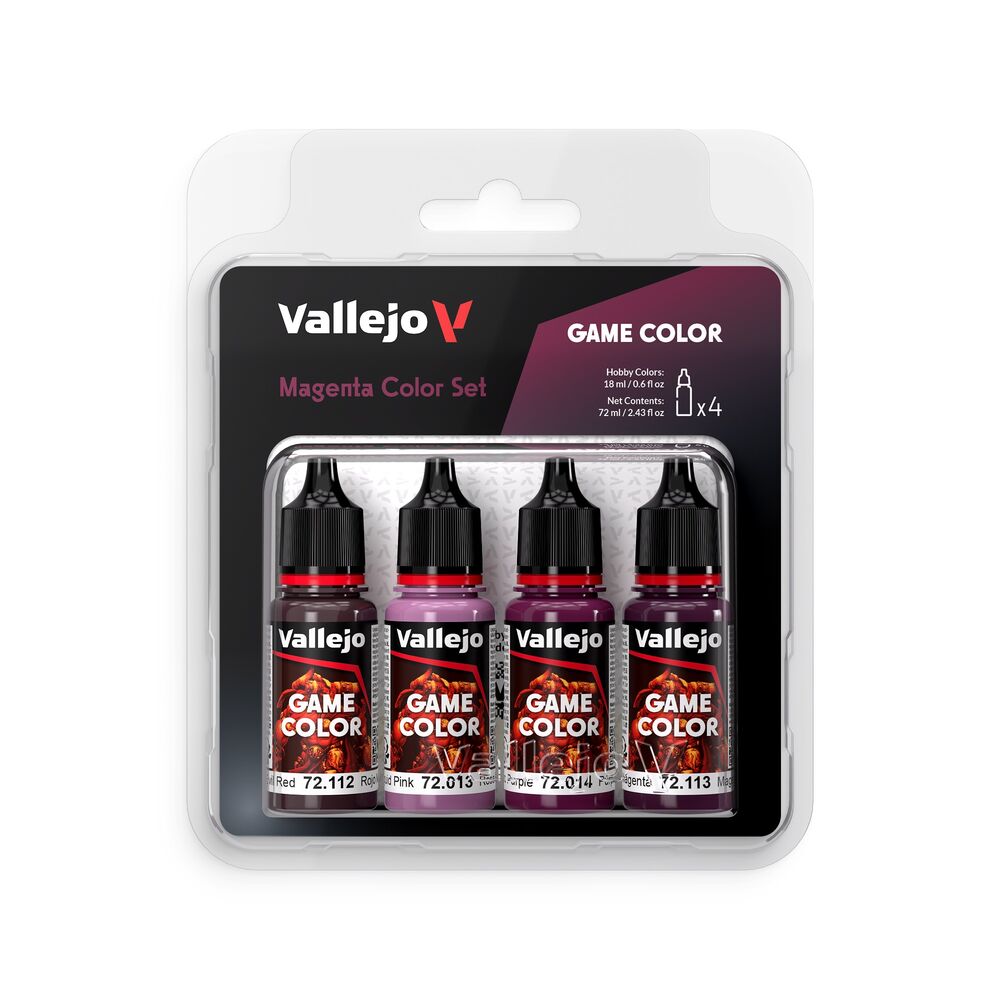 Game Color: Magenta Color Set 18 ml