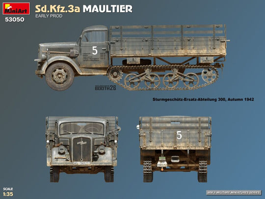 Sd.Kfz.3a Maultier. Early Prod