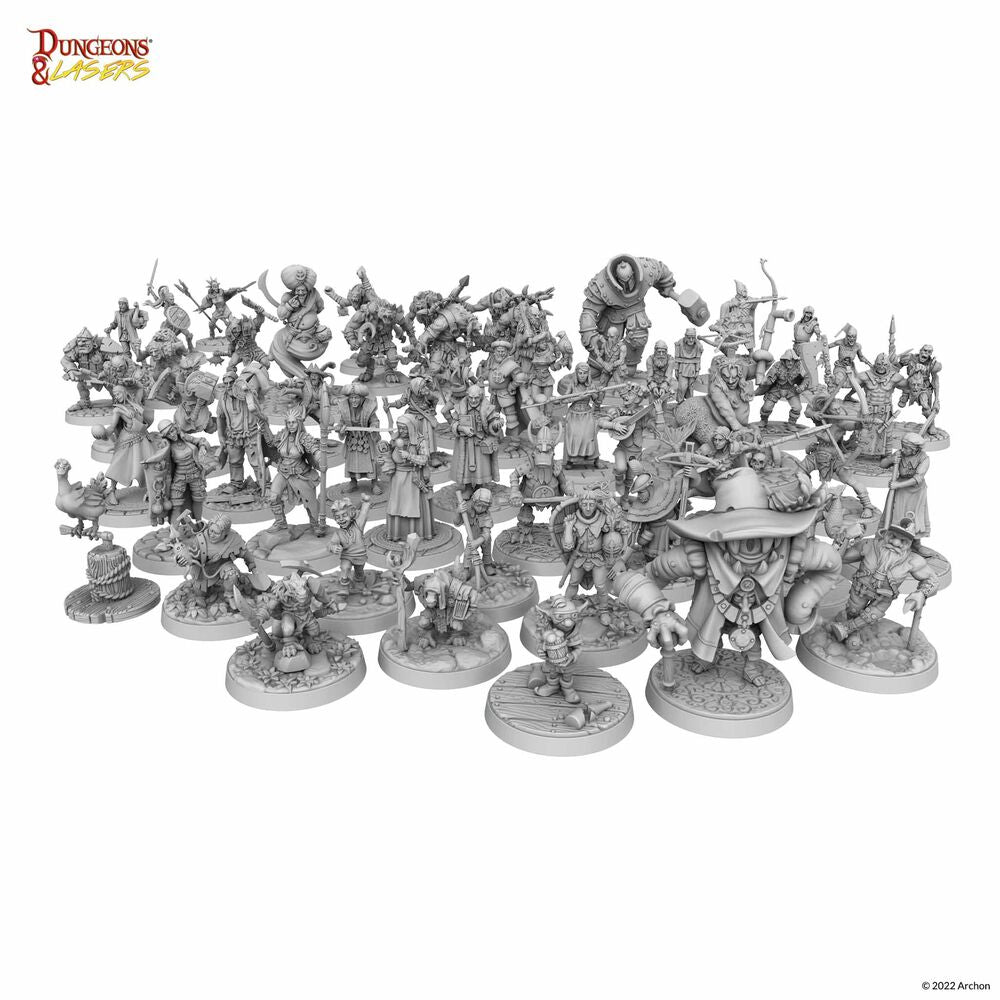 Dungeons & Lasers Miniatures: NPC MINIATURE PACK