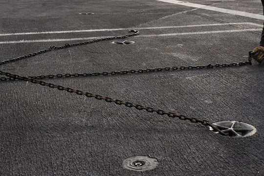 Tie down points (star type) US aircraft carrier