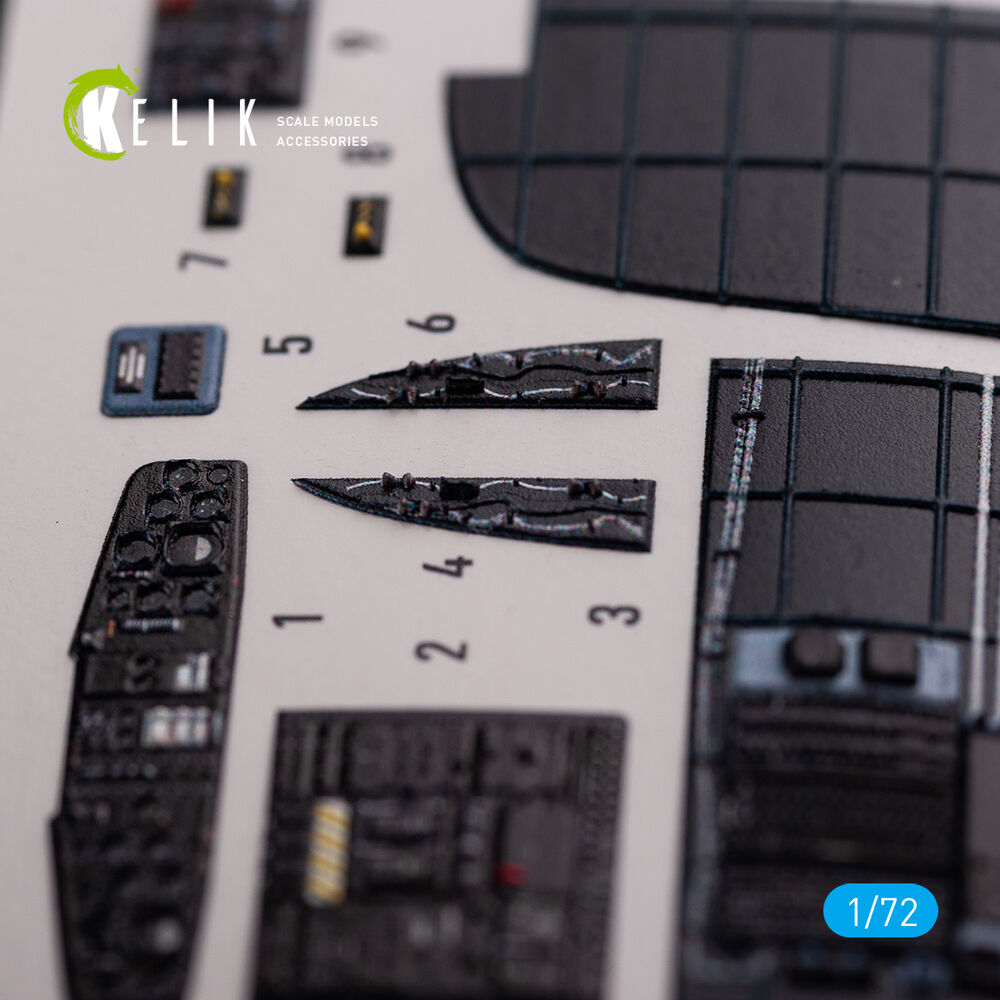 CH-53D Sea Stallion interior 3D decals for Fujimi/Academy kit