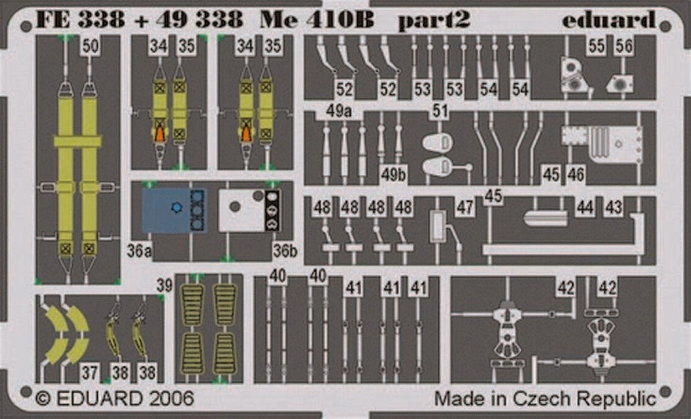 Me 410B für Revell Monogramm Bausatz