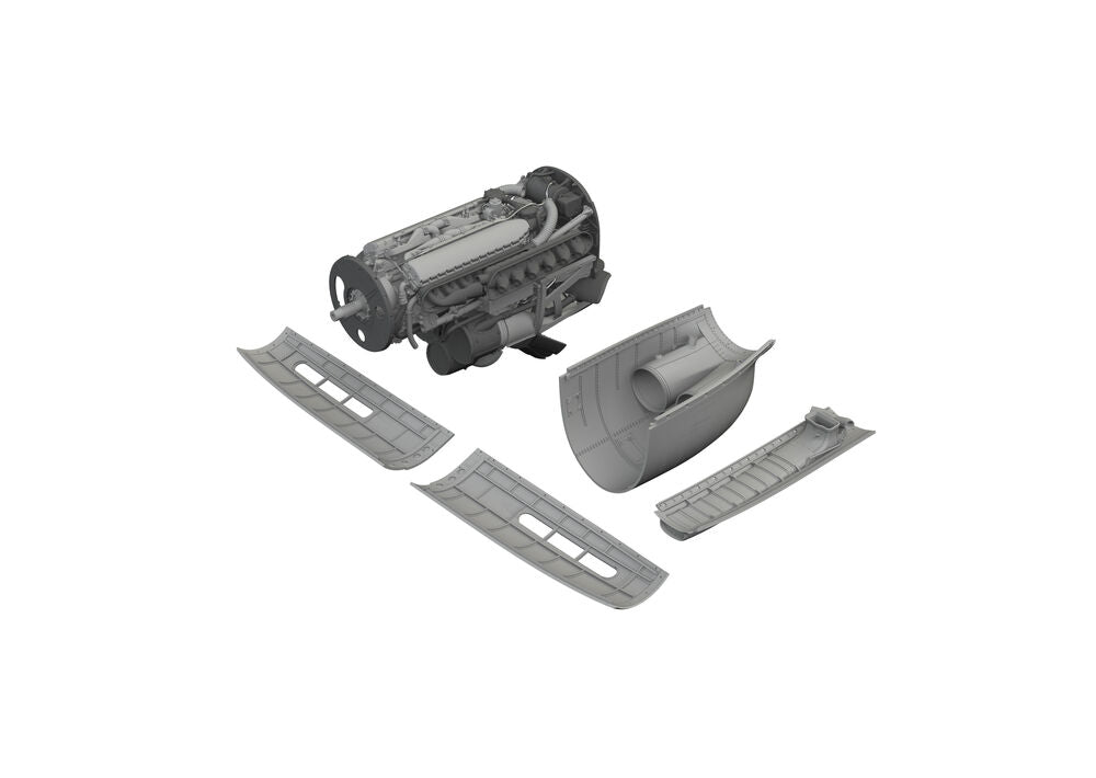 P-40E engine PRINT  EDUARD