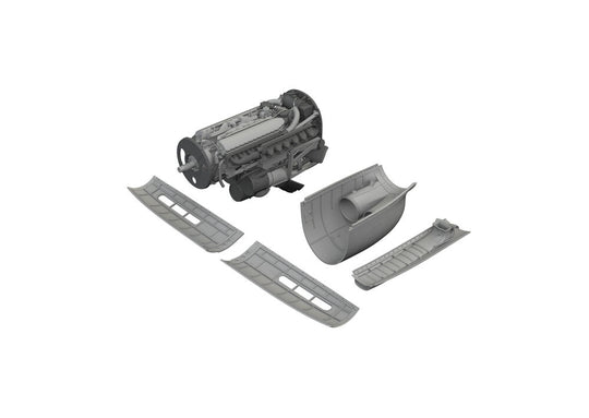 P-40E engine PRINT  EDUARD